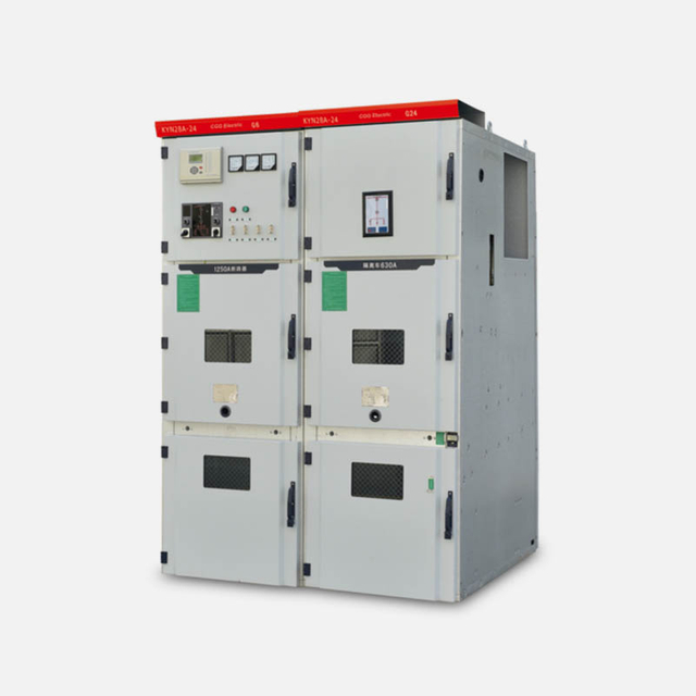 Thiết bị đóng cắt AC bọc kim loại có thể di chuyển được loại bọc thép hạng trung KYN28
